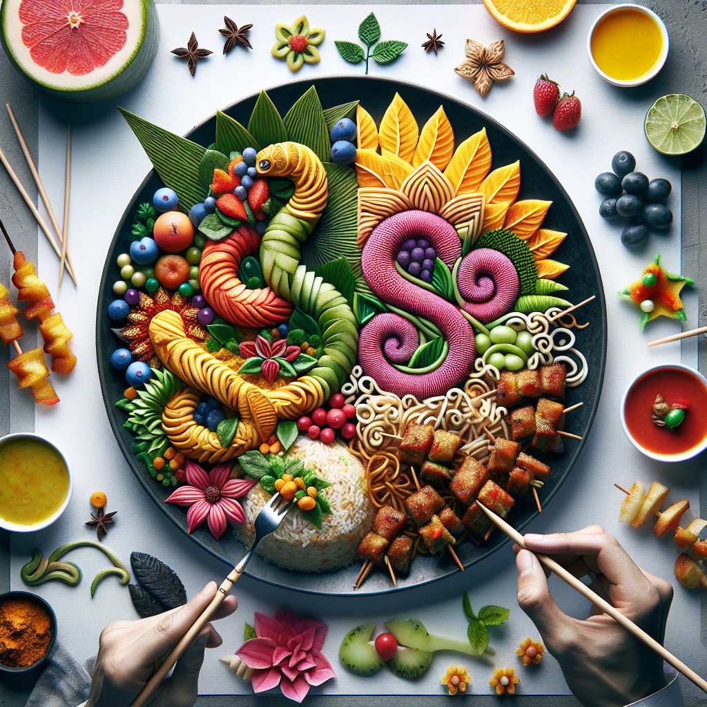 Kreativitas dalam Plating Makanan Indonesia untuk Memukau Lidah dan Mata